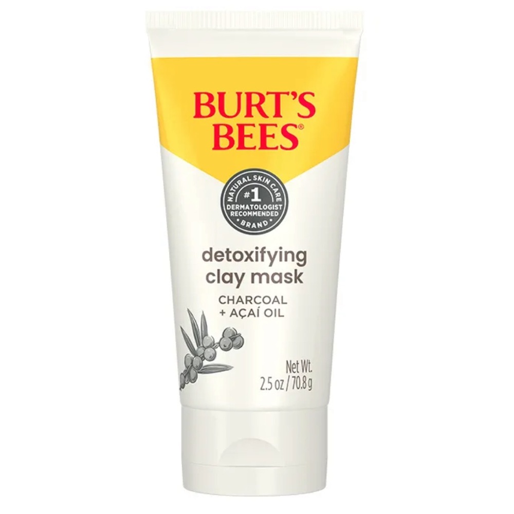 BURT’S BEES Detoxifying Clay Mask, NEW